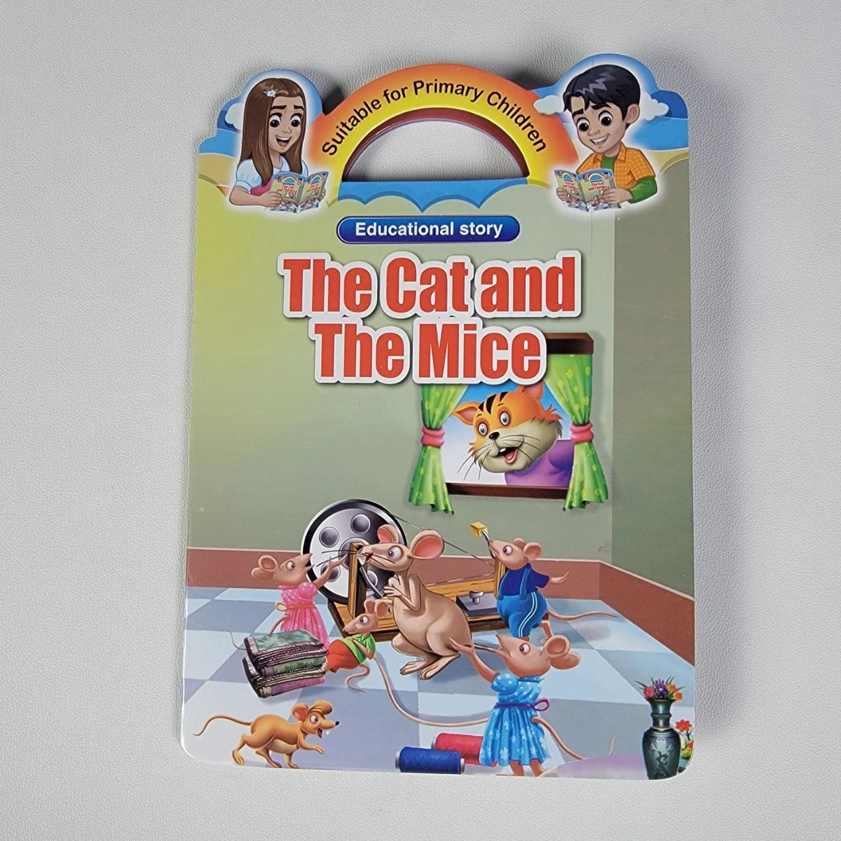 Educational Story Box (The Cat and The Mice, The Fox and The Leopard)