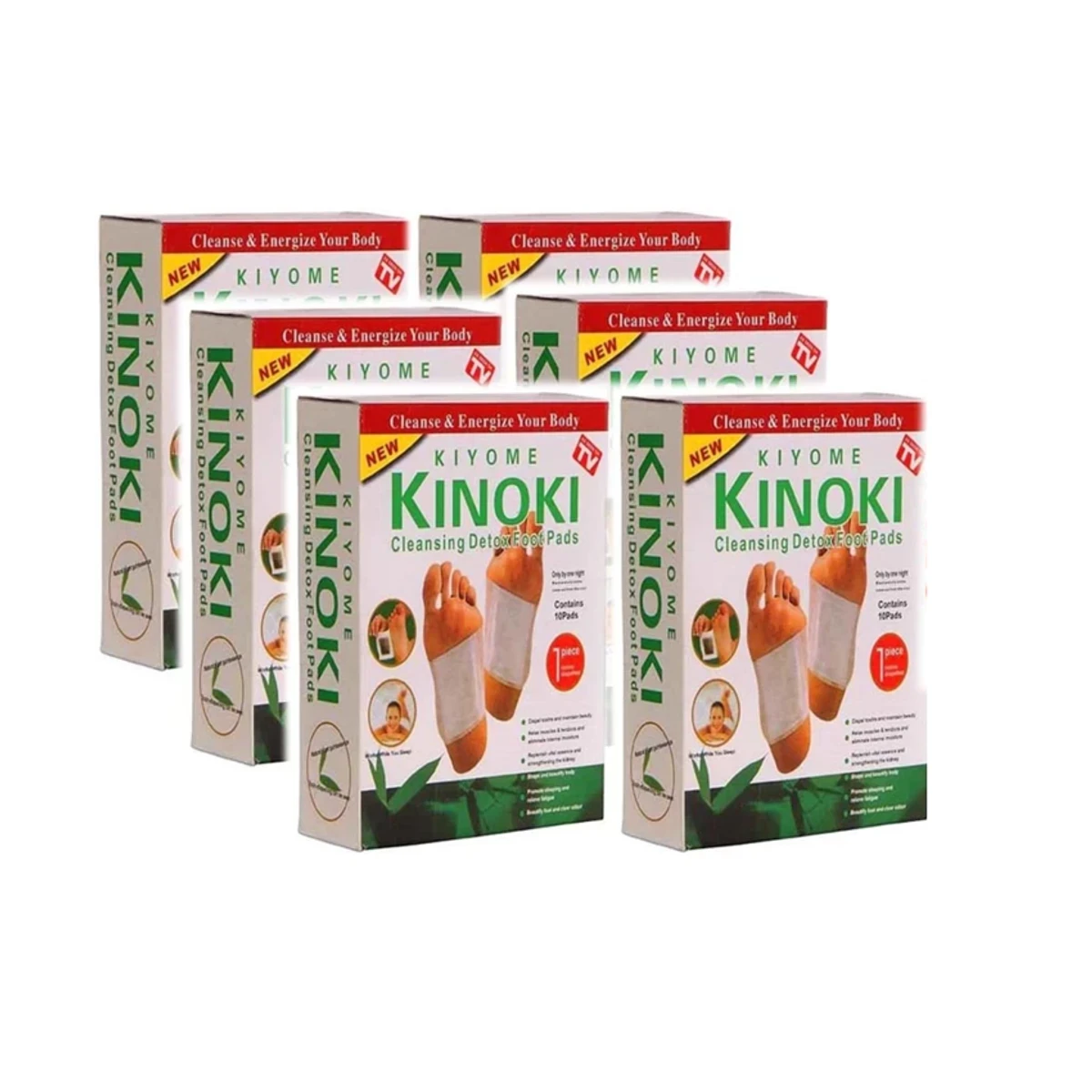 5 Packet  ( Free Delivery Charge ) Full Course  Kinoki Detox Foot Pads