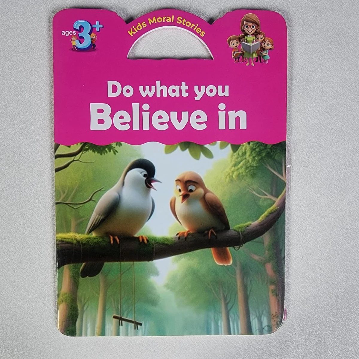 Kid's Moral Stories (Do What You Believe in, The Cat and The Sparrow)