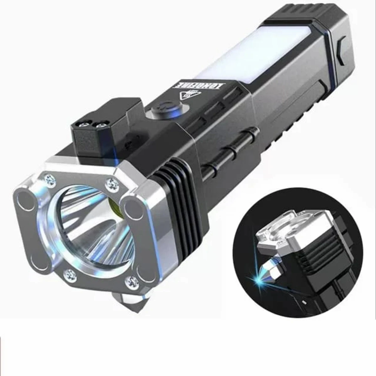 5 in 1 Torch Light With Power Bank