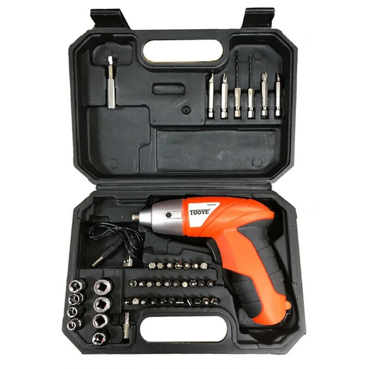 45 Pcs Tools Set Rechargeable Cordless Screwdriver - Image 4