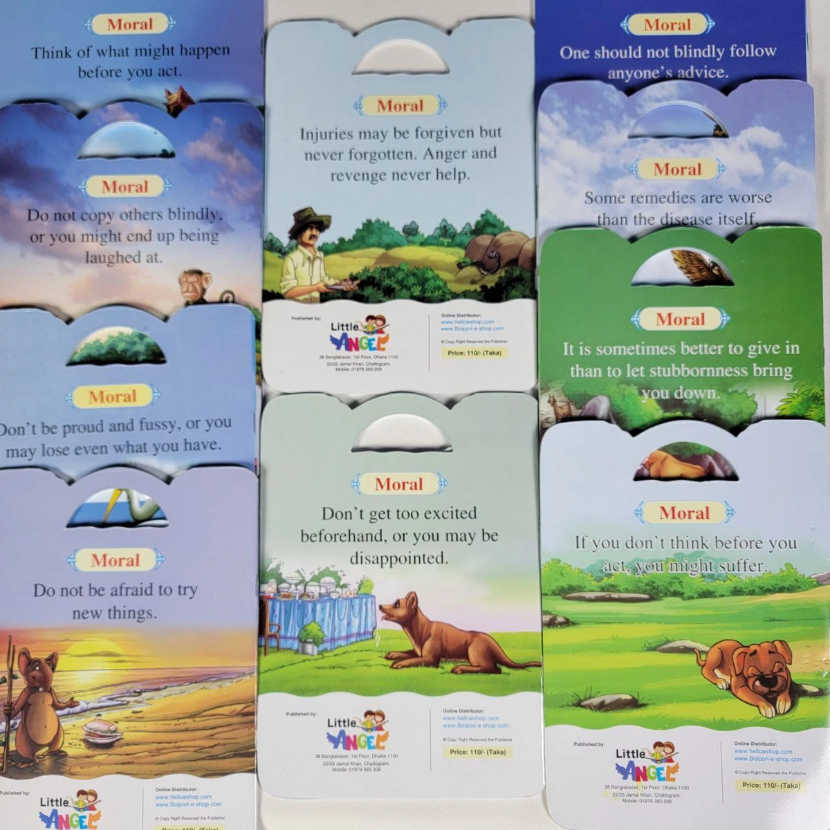 Kid's Early Readers Story Books Box