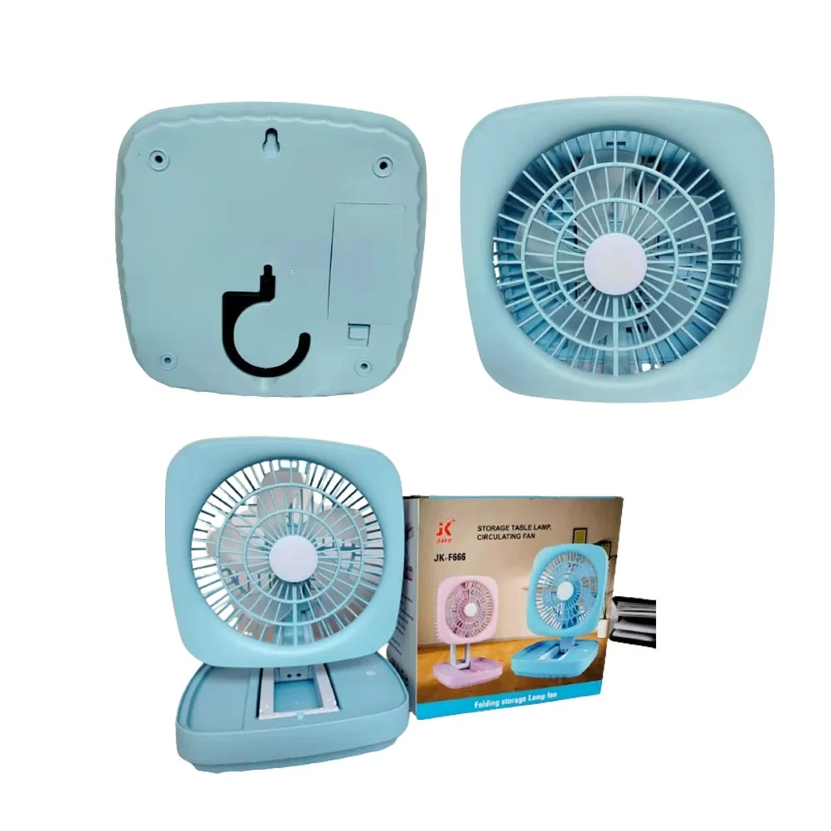 Folding Storage Lamp Fan ( 5 Year Warranty) - Image 4