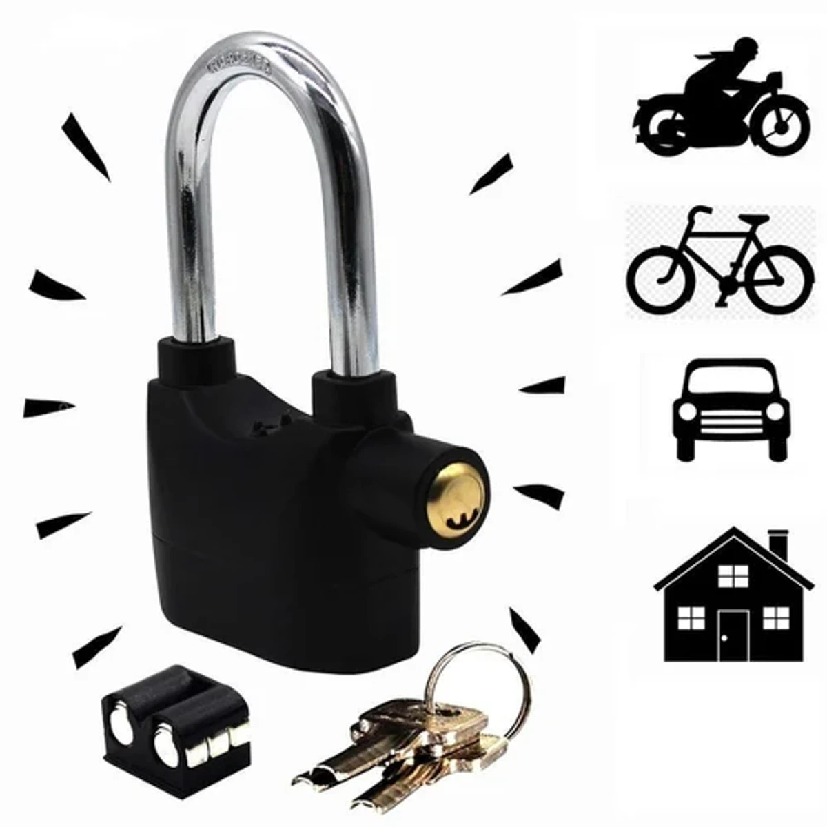 High Quality Security Alarm Lock