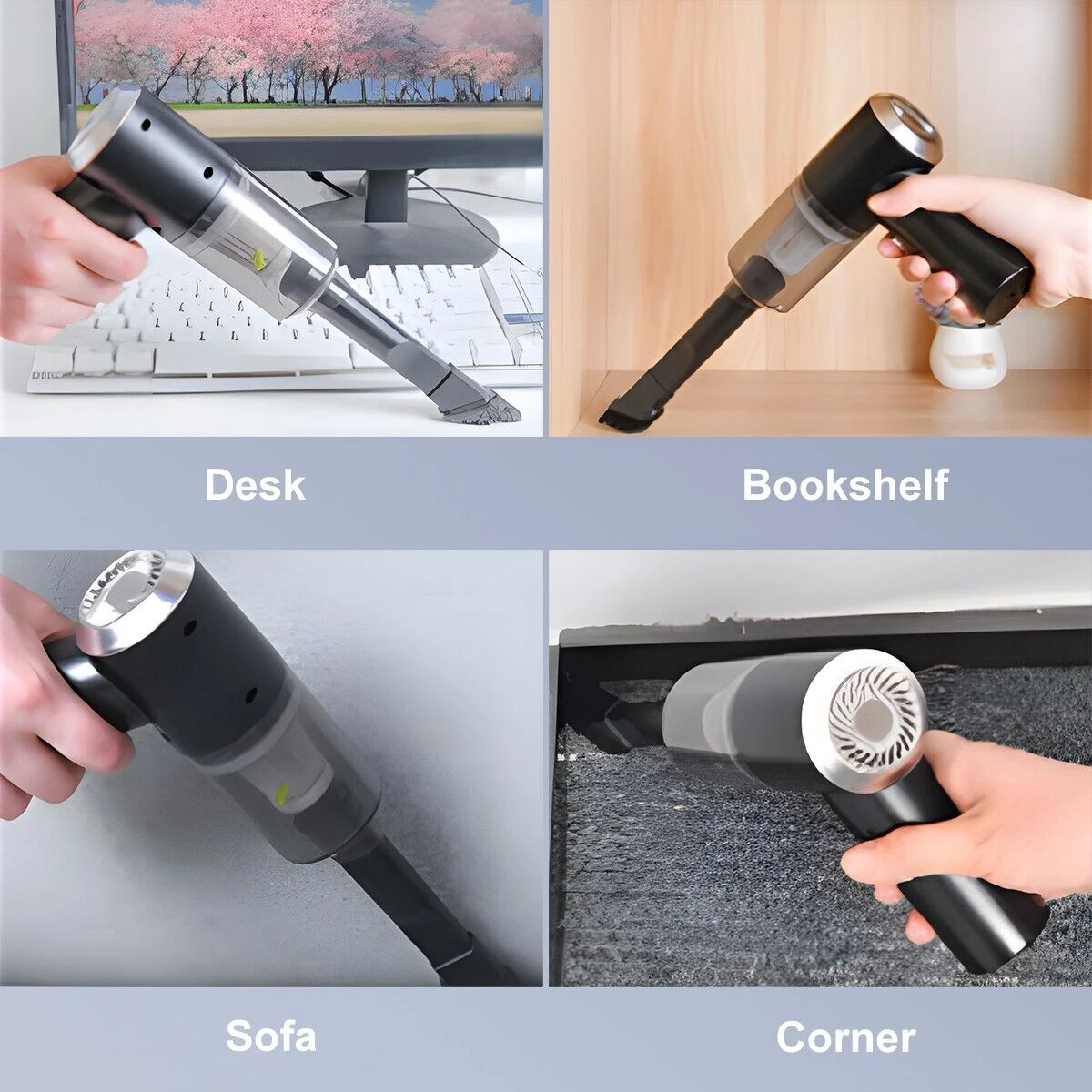 2 in 1 vacuum cleaner portable & rechargeable - Image 7