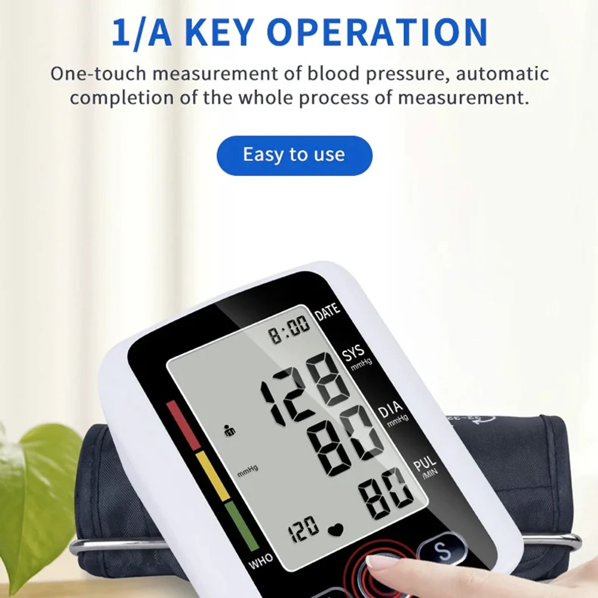 High Quality Digital Blood Pressure Monitor with Voice Function (৪ বছরের ওয়ারেন্টি) - Image 5