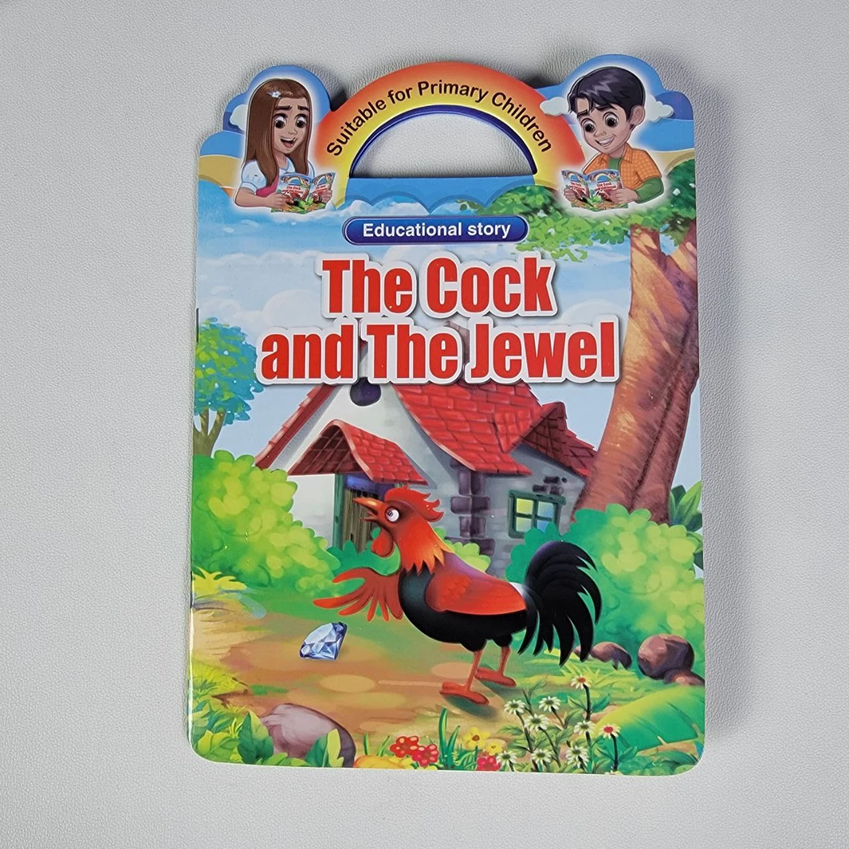 Educational Story Box (The Cock and The Jewel, The Grasshopper and Owl)