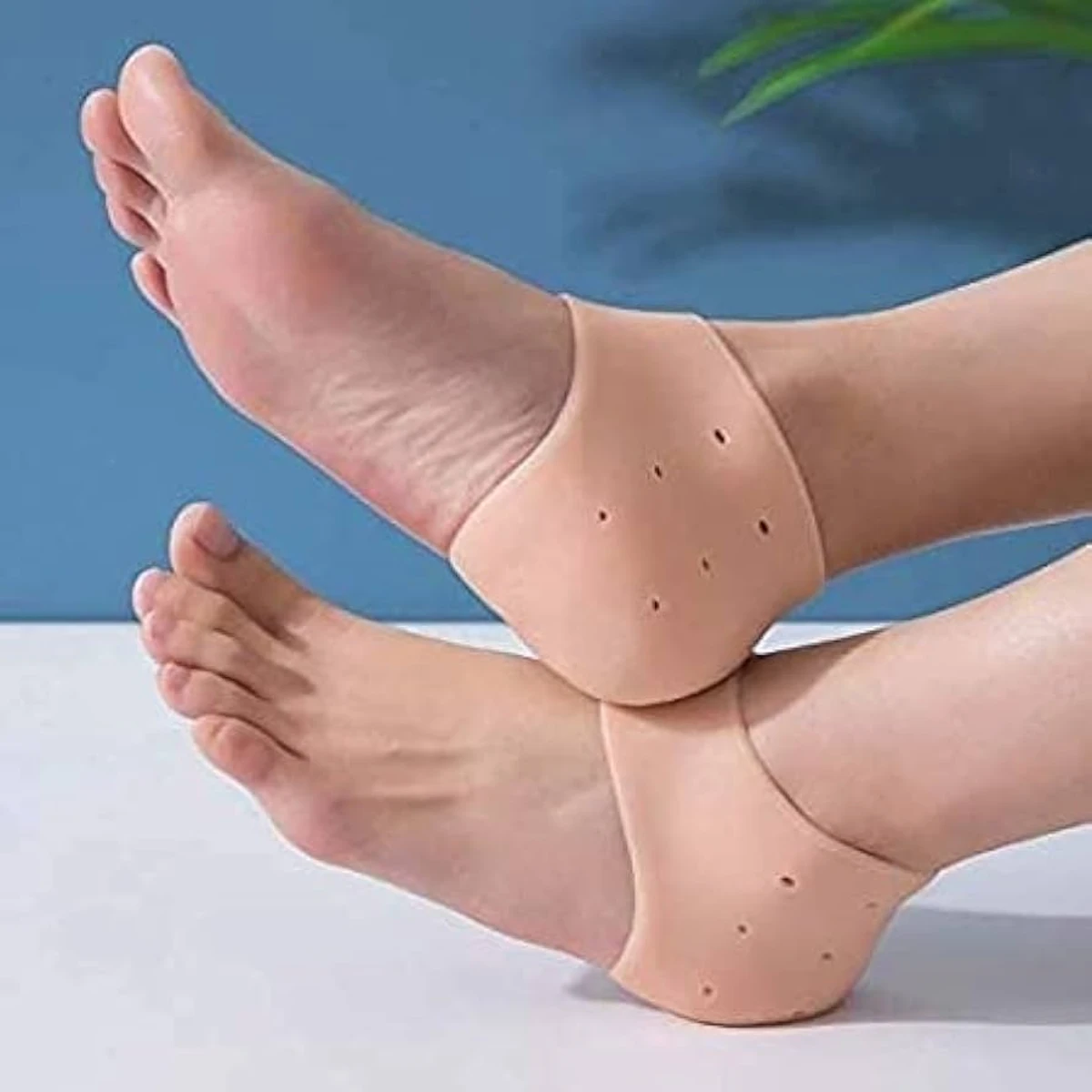 Silicone Heel Guard Socks for Pain Relief for Men and Women - Image 6